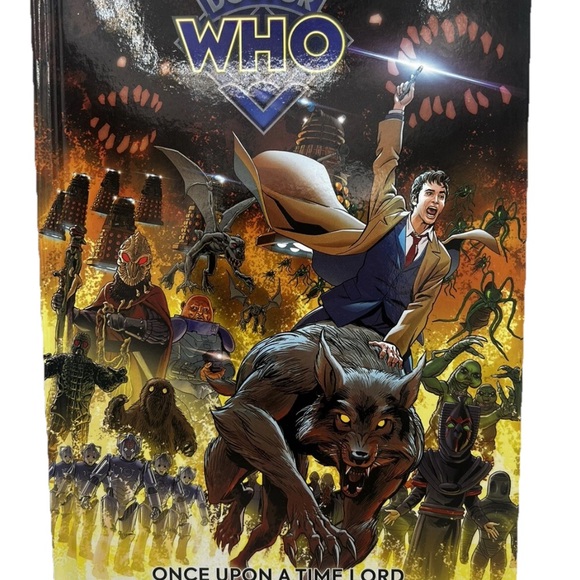 Doctor Who Once Upon A Time Lord (2023) Hardcover Graphic Novel BBC Comics - Picture 1 of 4